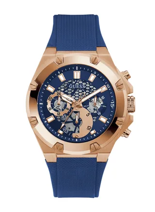 Men's Chronograph Silicone Wrist Watch - GW0334G3 - 46 mm 