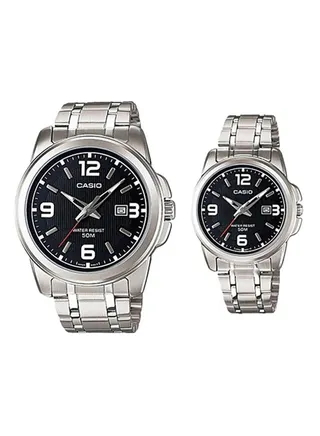 2-Piece Enticer Analog Couple Watch Set 