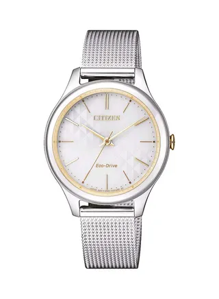 Women's Stainless Steel Analog Wrist Watch EM0504-81A 