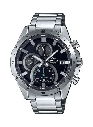 Men's Stainless Steel Chronograph Wrist Watch EFR-571D-1AVUDF - 51 mm - Silver 
