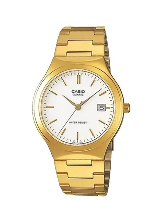 Men's Enticer Analog Watch MTP-1170N-7ARDF - 35 mm - Gold 