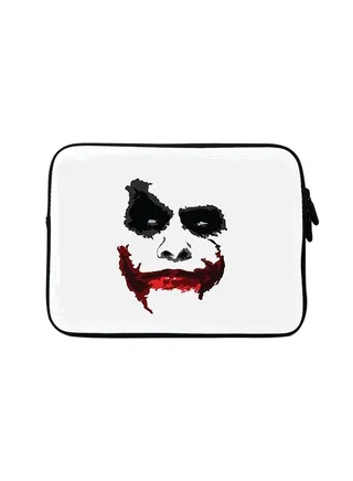 Protective Sleeve With Strap For 15-Inch Laptops Joker Grin 