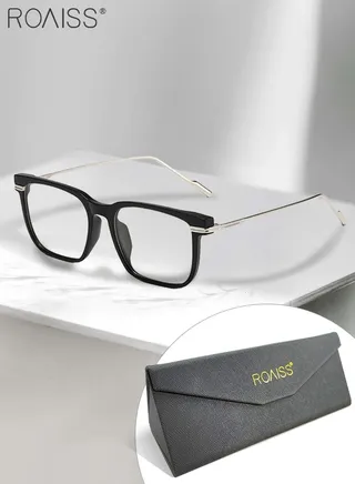 Blue Light Blocking Glasses Computer Reading Gaming TV Phones Eyeglasses Fashion Anti Eyestrain UV Eyewear for Women Men 