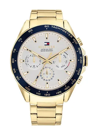 Men's Owen Silver White Dial Watch - 1791969 