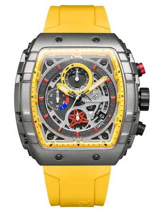 T5 Men's Chronograph Silicone strap Watch 