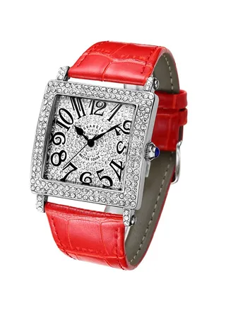 Women's Analog Leather Strap Watch GS1911804 