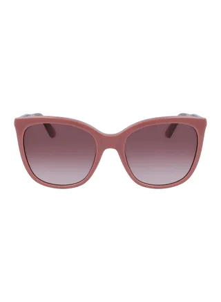 Women's Rectangular Sunglasses - CK23500S-601-5519 - Lens Size: 55 Mm 