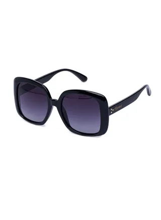 Stylish Polarized Square Framed Sunglasses For Women and Men Black