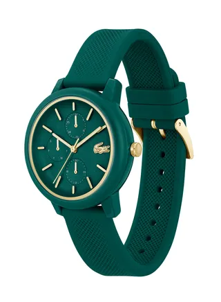Women's Analog Round Shape Silicone Wrist Watch 2001329 - 38 Mm 