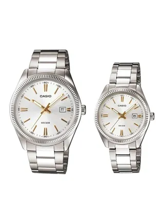 Enticer Analog Watch Set MTP/LTP-1302D-7A2V 