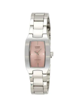 Women's Water Resistant Analog Watch LTP-1165A-4CDF - 21 mm - Silver 