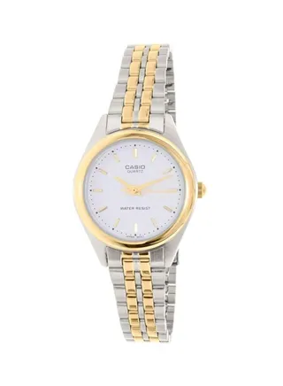 Women's Dress Water Resistant Analog Watch LTP1129G-7A - 32 mm - Silver/Gold 