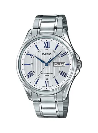 Men's Enticer Analog Watch MTP-1384D-7A2VDF - 38 mm - Silver 