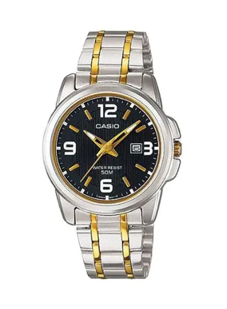 Women's Enticer Water Resistant Stainless Steel Analog Watch LTP-1314SG-1AVDF - 33 mm - Silver/Gold 