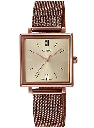 Stainless Steel Analog Wrist Watch LTP-E155MR-9BDF 
