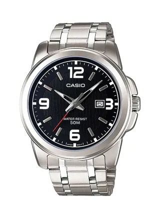 Men's Water Resistant Stainless Steel Analog Watch MTP-1314D-1ADF 
