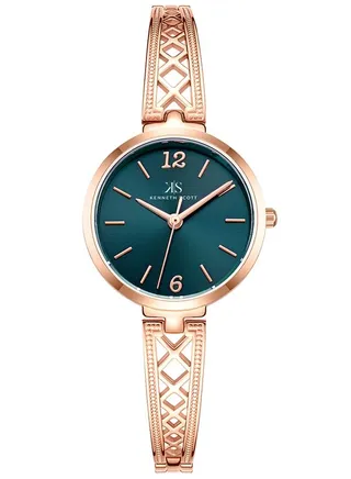Kenneth Scott Women's Blue Dial Analog Watch - K22518-RBKH 