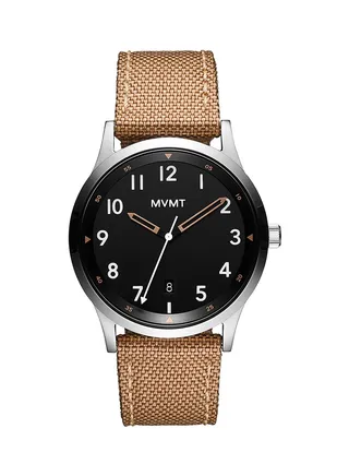 Men Analog Round Shape Fabric Wrist Watch 28000221-D - 41 Mm 