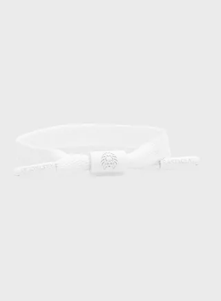Seek The Positive M/L White Bracelet