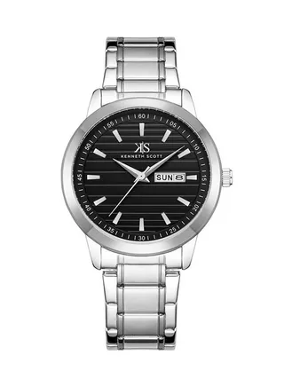 Stainless Steel Analog Wrist Watch K22027-SBSB 