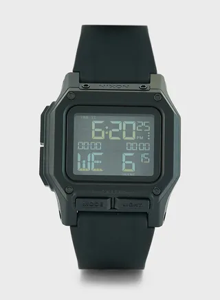 Regulus Silicone Strap Digital Watch
