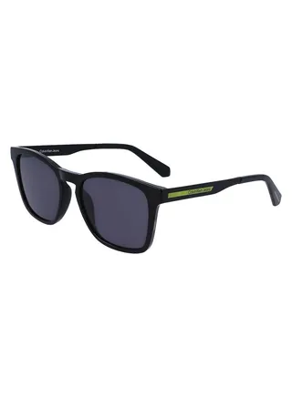 Full Rim Bio Injected Modified Rectangle Calvin Klein Jeans Sun Ckj22642S 5318 (001) Black 