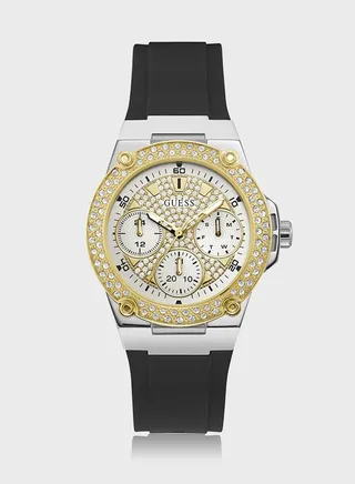 Silicone Strap Zena Analog Watch 