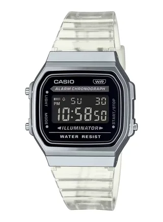 Water Resistant Digital Unisex Watch A168XES-1BDF 