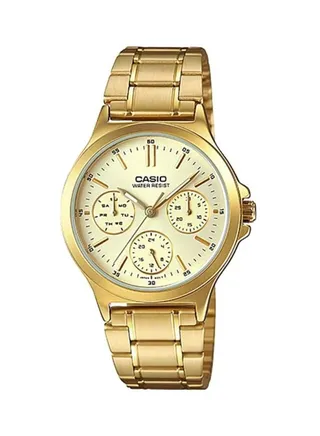 Women's Stainless Steel Analog Watch LTP-V300G-9A - 33 mm - Gold 
