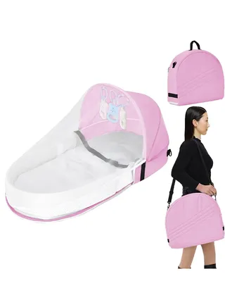 Baby Travel Portable Mobile Diaper Bag Newborn Multi-function With Toys Multipurpose Mummy Bag 