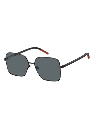 UV Protection Square Sunglasses TJ 0007/S 807 Black 