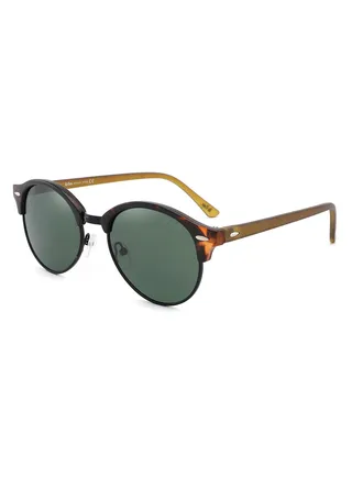 Classic Round Sunglasses for Women - UVA/UVB Protection Designer Sunnies 