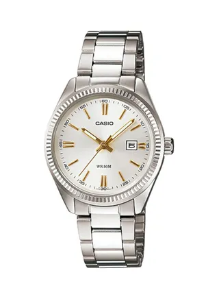 Women's Enticer Water Resistant Digital Watch LTP-1302D-7A2VDF - 30 mm - Silver 