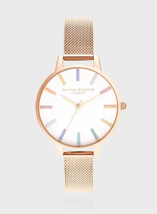 OB16RB24 Rainbow Analog Watch