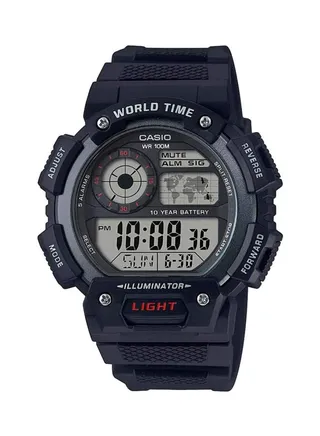 Men's Youth Series Water Resistant Digital Watch AE-1400WH-1AVDF - 51 mm - Black 