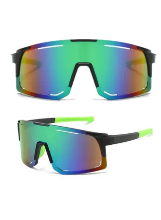 Trendy Men's Sunglasses, Stylish Shades with UV & Polarized for Sports, Fashionable Eyewear in Dubai, Goggles for Blocking, Retro Square Cycling Sunglass with Blue Lens - Latest in Fashion Online UAE 