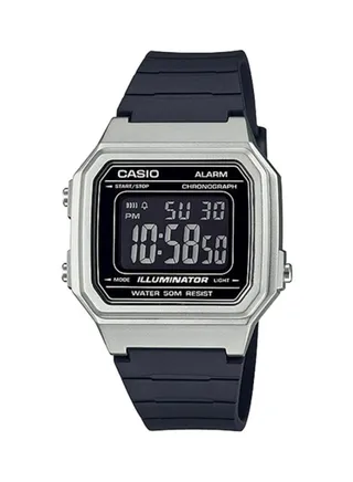 Resin Digital Watch W-217Hm-7Bvdf - 41 mm - Black 