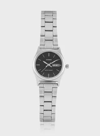 Steel Strap Analog Watch 