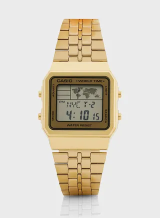 Steel Strap Digital Watch