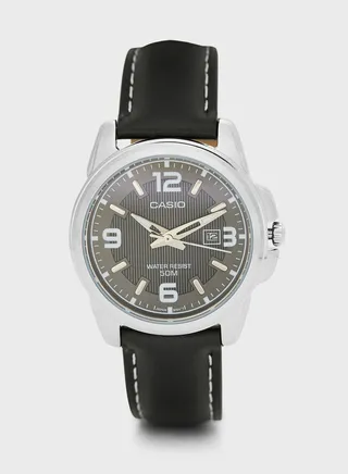 Steel Strap Analog Watch