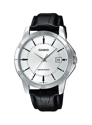 Men's Water Resistant Analog Watch MTP-V004L-7A - 42 mm - Black 