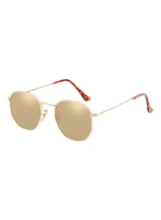Polychromatic Oval Sunglasses 