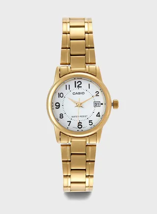 Steel Strap Analog Watch