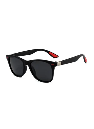 Sunglasses for Men, Square Sunglasses, Polarized Unisex Sunglasses, UV400 Protection, Retro Vintage Classic Polycarbonate Lenses 