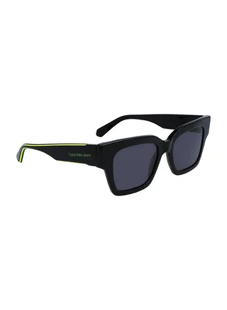Unisex Rectangular Sunglasses - CKJ23601S-001-5219 - Lens Size: 52 Mm 