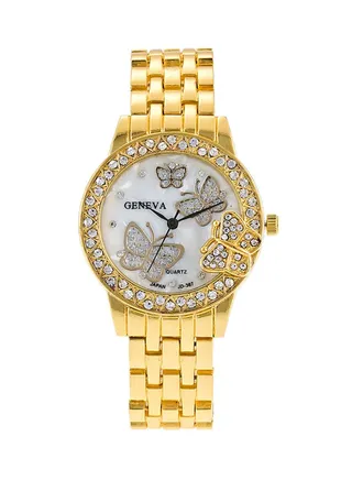 Women's Stainless Steel Analog Watch AWNTG 01 W0045 - 37 mm - Gold 