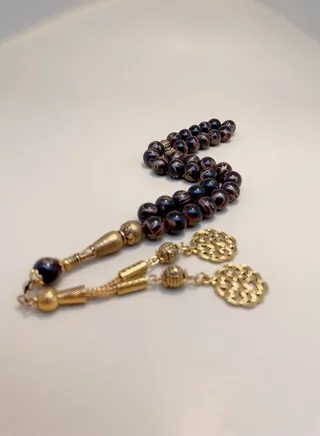 33 Glass Prayer Beads/Tasbih/10mm 