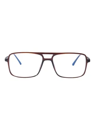Men's Anti-Glare Rectangular Eyeglasses 