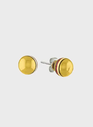 Ionic Gold Plated Steel Earrings