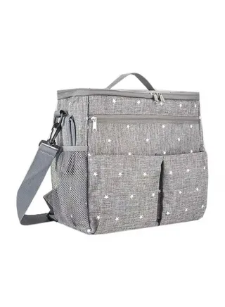 Goolsky Baby Diaper Bag With High-quality Material and Adjustable Strap for Easy Carrying 